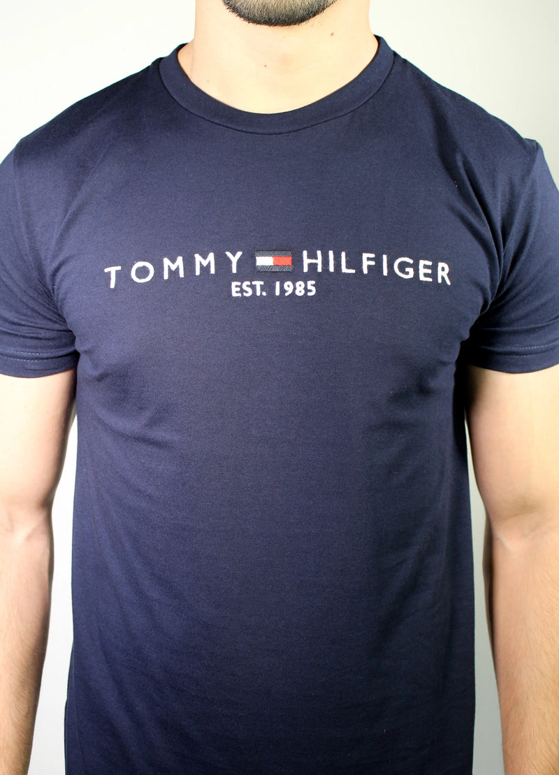 Camiseta Premium -Tommy Hilfinger - Azul Marinho