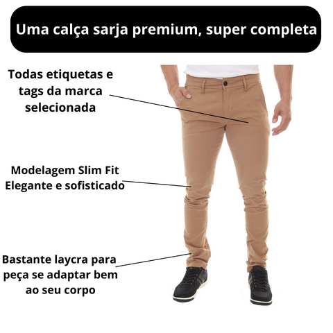 Calça de Sarja - Polo Ralph Lauren - Cáqui