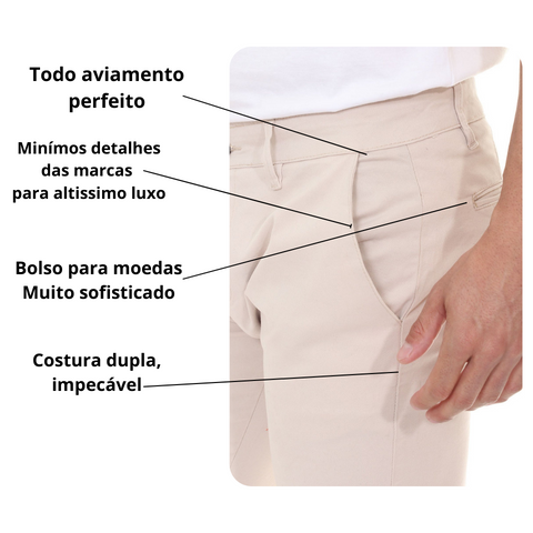 Calça de Sarja - Polo Ralph Lauren - Cáqui