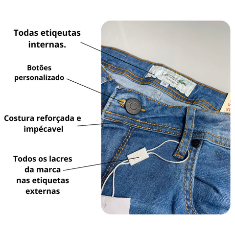 Calça Jeans Premium - Diesel - Azul Claro Escovado