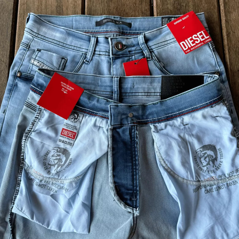 Calça Jeans Premium - Diesel - Azul Claro