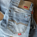 Calça Jeans Premium - Diesel - Azul Claro Escovado