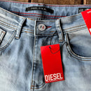 Calça Jeans Premium - Diesel - Azul Claro Escovado