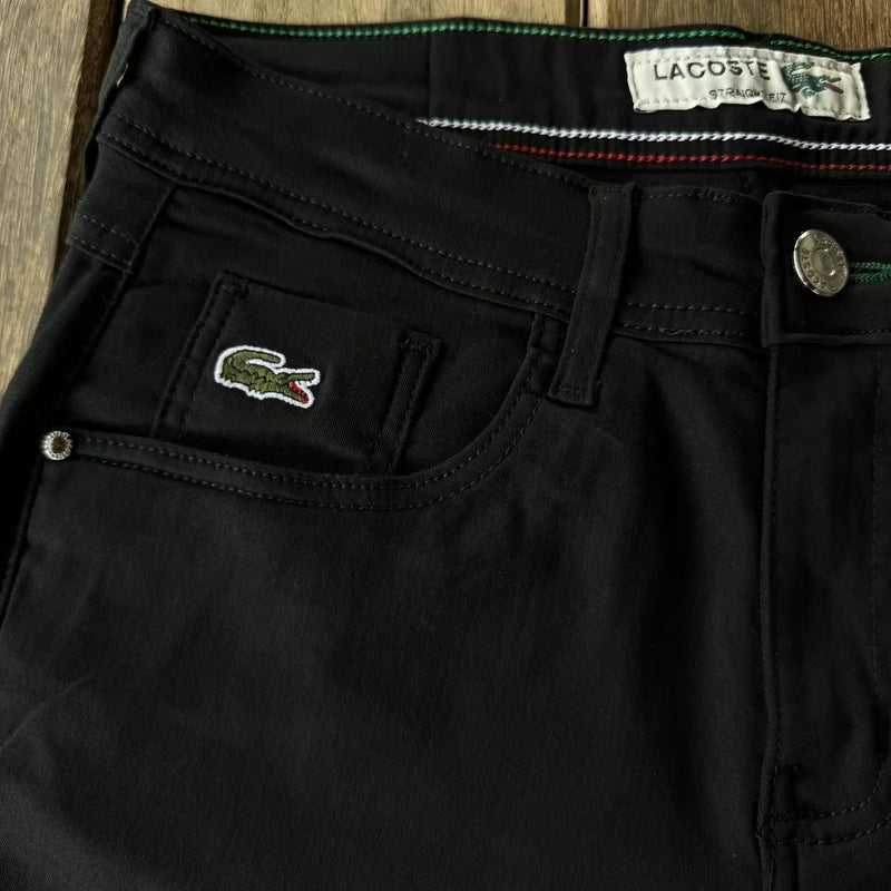 Calça Jeans Premium - Lacoste - Preta