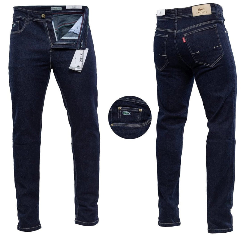 Calça Jeans Premium - Lacoste - Azul escuro