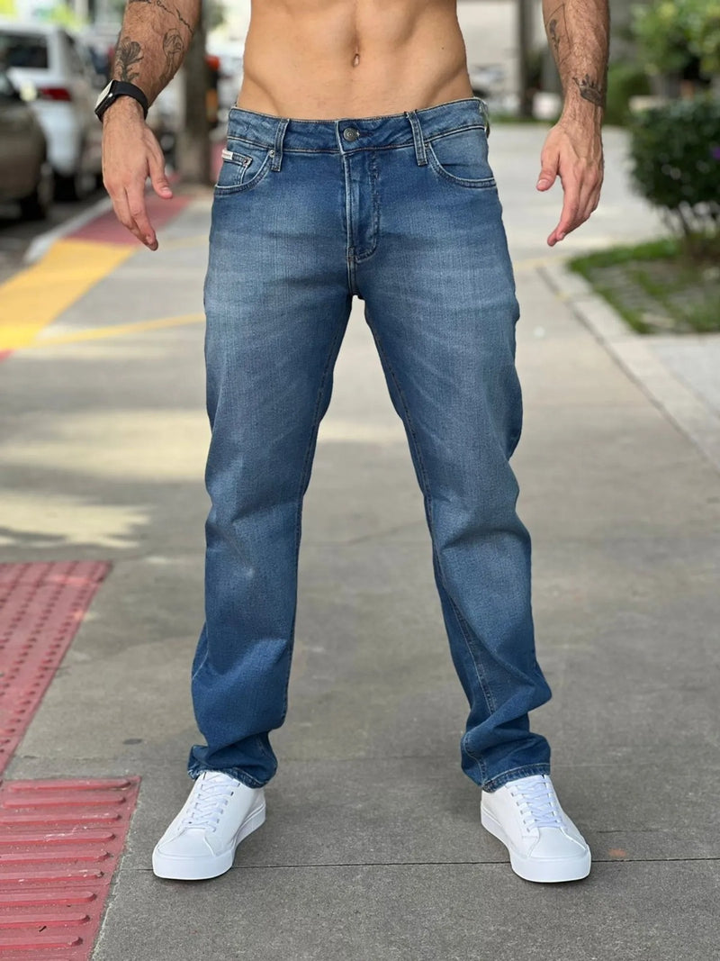 Calça Jeans Premium - Calvin Klein - Azul