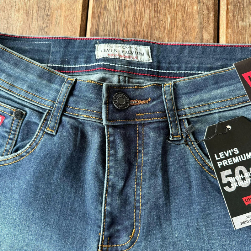 Calça Jeans Premium - Leviz - Azul