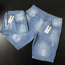 Bermuda Jeans Premium - Lacoste - Azul Claro