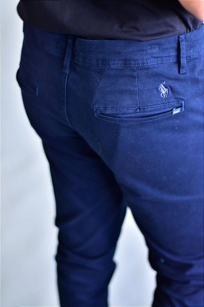 Calça de Sarja - Polo Ralph Lauren - Azul Marinho