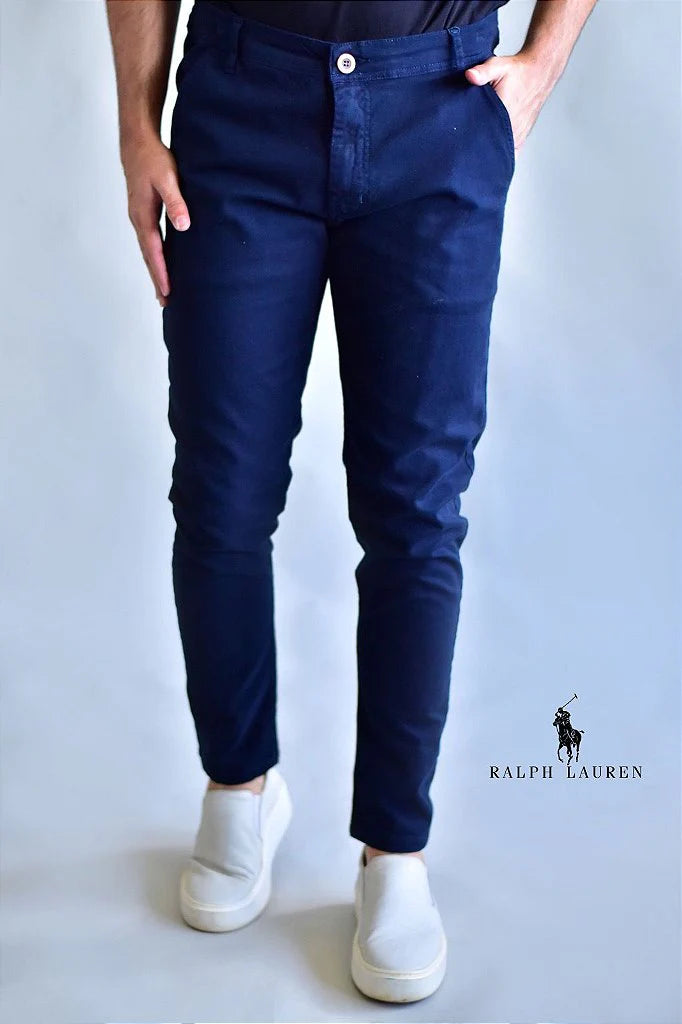 Calça de Sarja - Polo Ralph Lauren - Azul Marinho