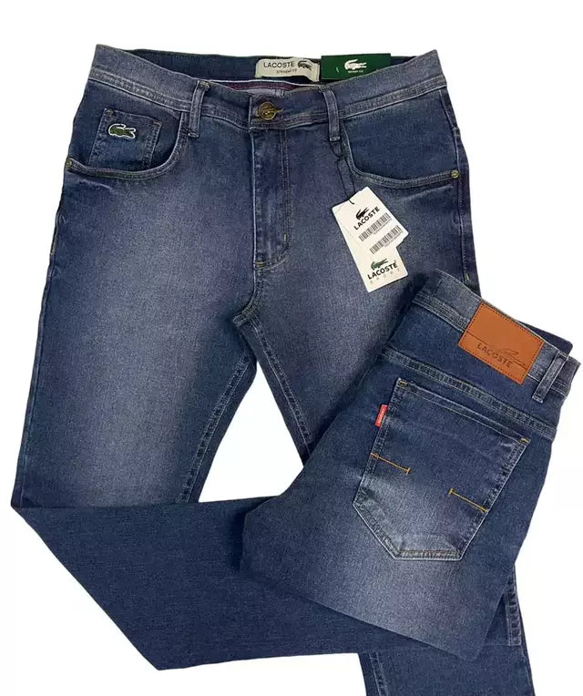 Calça Jeans Premium - Lacoste - Azul
